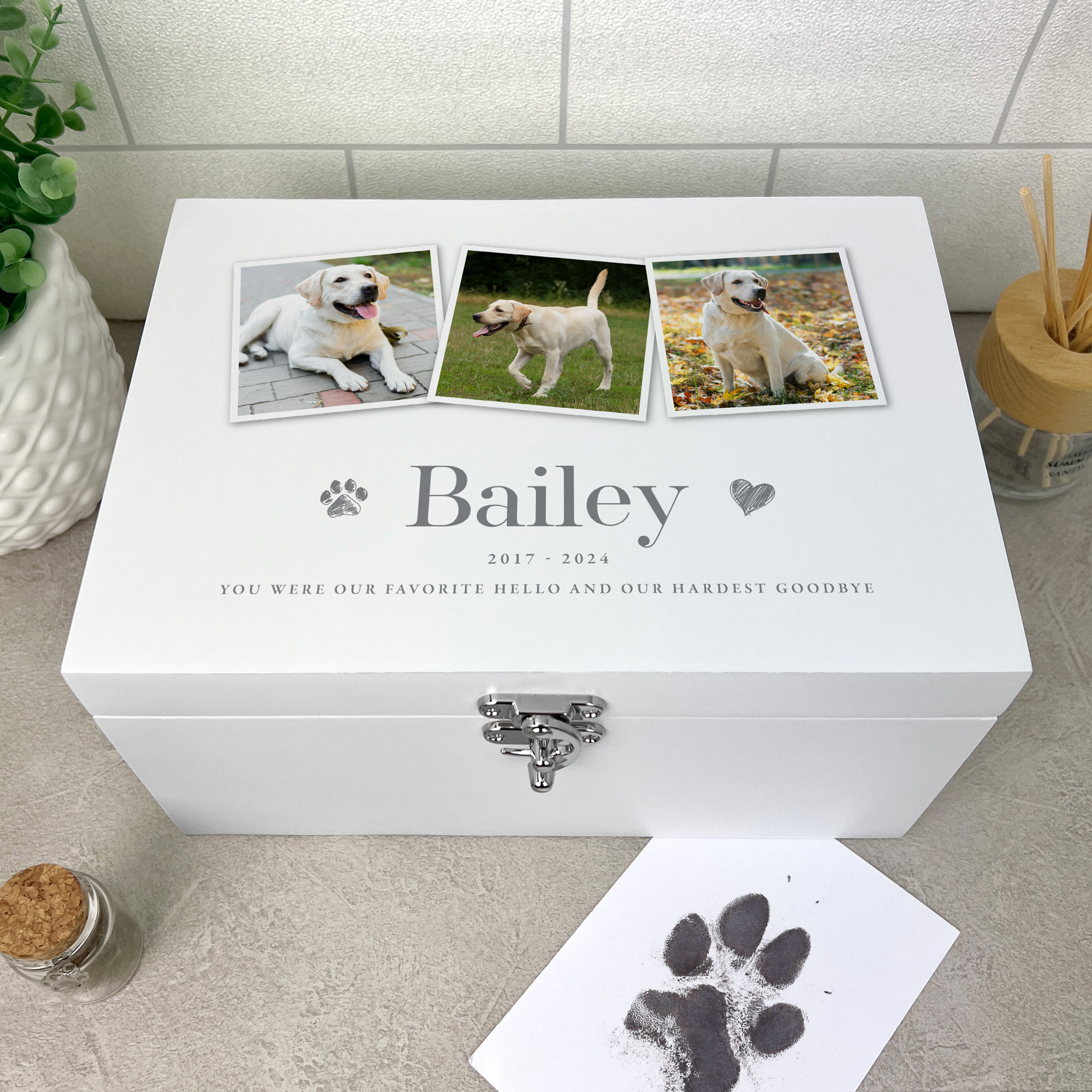 Pet Keepsake Boxes – The Lovely Keepsake Company