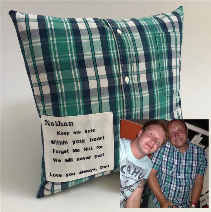 Personalised sales memory cushion