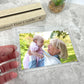 Personalised First Cuddle Wooden Base 6x4" Photo Frame