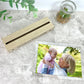 Personalised First Cuddle Wooden Base 6x4" Photo Frame