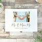 Personalised Expectant Mum Photo White  Wooden Keepsake Memory Box - 3 Sizes (22cm | 27cm | 30cm)