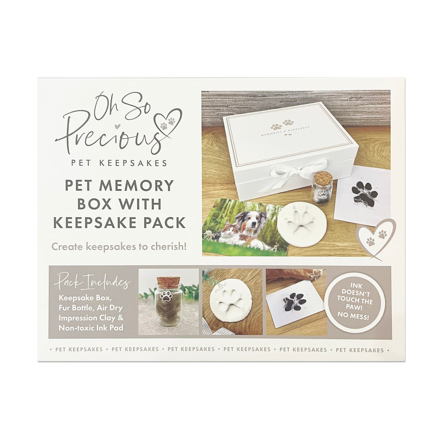 Personalised Complete Pet Keepsake Kit