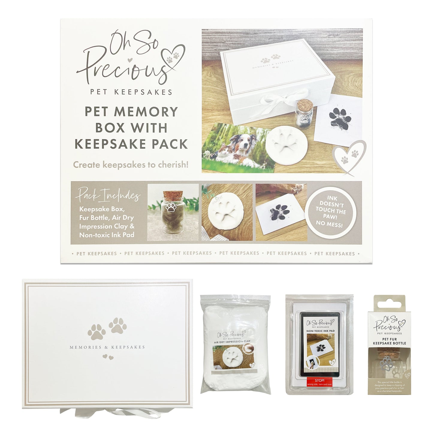 Personalised Complete Pet Keepsake Kit