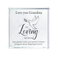 Personalised In Loving Memory Dove Crystal Token