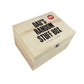 Personalised Random Stuff Box Pine Memory Box - 5 Sizes (16cm | 20cm | 26cm | 30cm | 36cm)