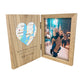 Personalised Heart Map Location Book Photo Frame