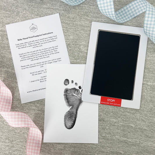 Baby Safe Non-toxic Handprint or Footprint Inkpad