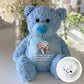 Personalised Photo Record-A-Voice Keepsake Memory Bear - Blue