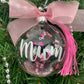 Personalised Pink Ribbon Breast Cancer Bauble