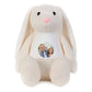 Personalised Photo Ashes Keepsake Memory Bunny - Cream