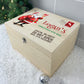 Personalised Cartoon Santa Christmas Eve Box - 5 Sizes (16cm | 20cm | 26cm | 30cm | 36cm)