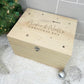 Personalised Couples Christmas Eve Box - 5 Sizes (16cm | 20cm | 26cm | 30cm | 36cm)