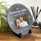 Personalised My Favourite Child Gave Me This Circular Photo Slate With Stand 20cm