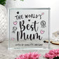 Personalised The World's Best Mum Crystal Token