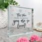 Personalised You Are So Loved Crystal Token