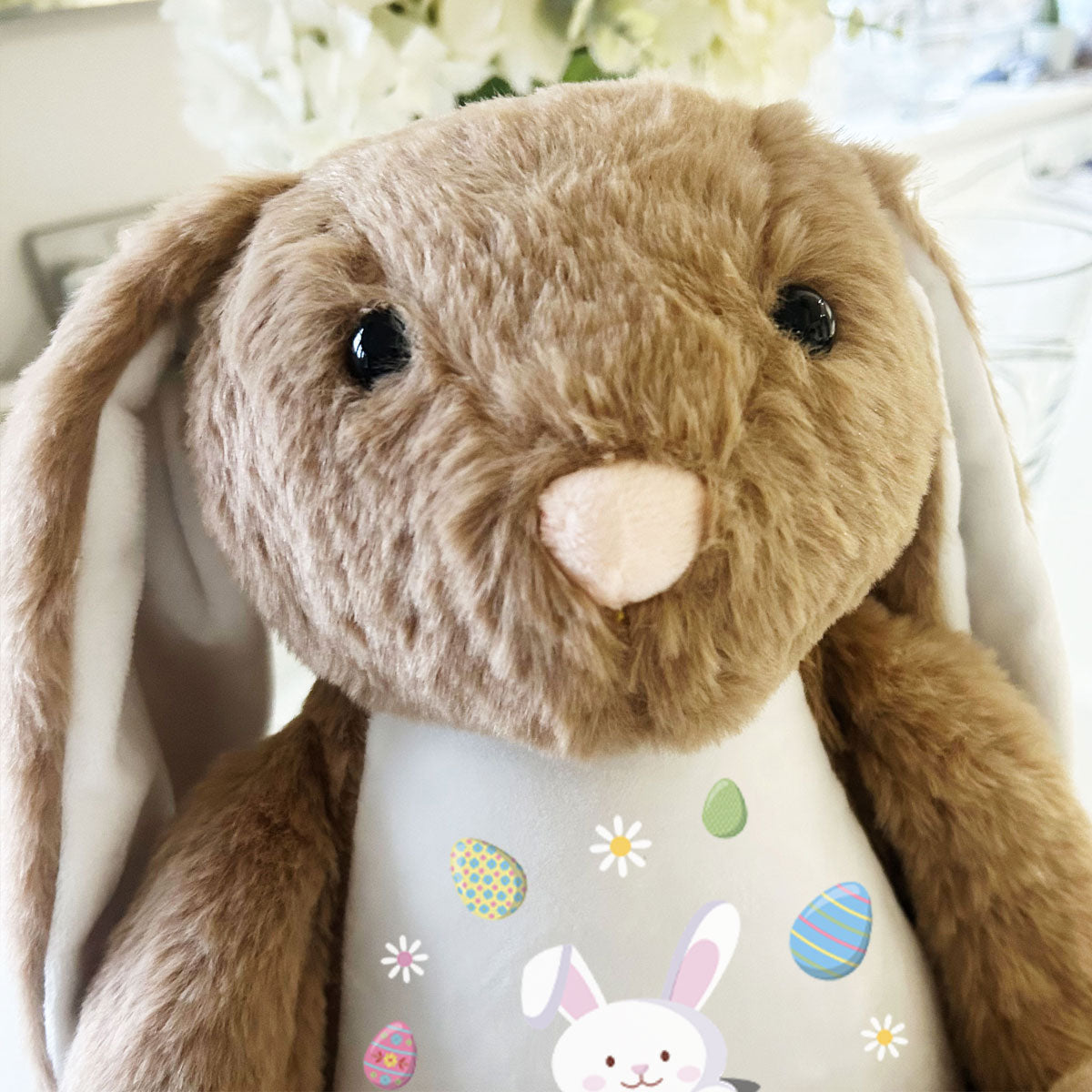 Personalised Easter Bunny - Brown