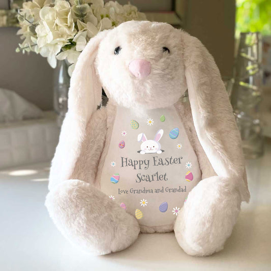 Personalised Easter Bunny - Cream