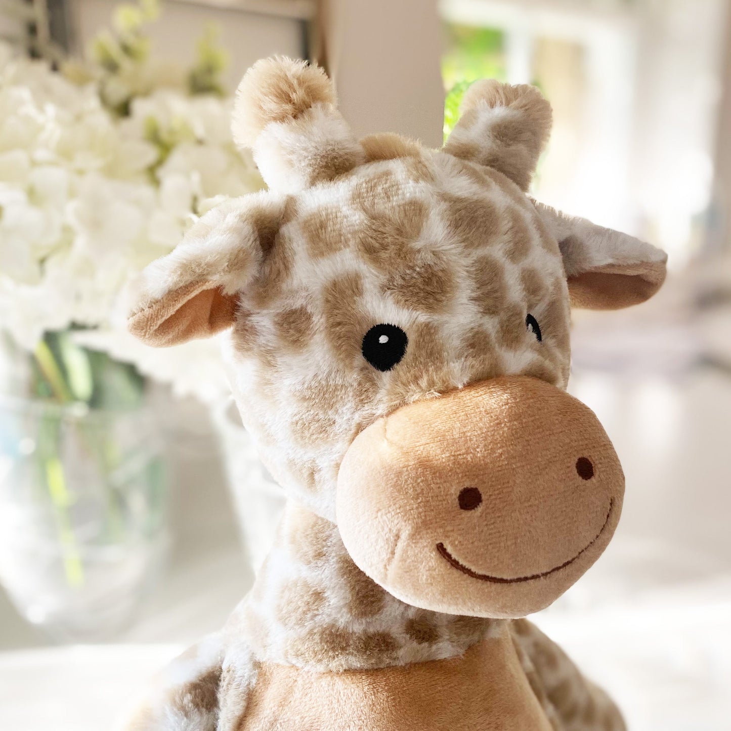 Personalised Photo Comfort Keepsake Giraffe