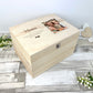 Personalised Memorial Photo Keepsake Box - 5 Sizes (16cm | 20cm | 26cm | 30cm | 36cm)