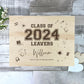 Personalised Doodle 'Class Of 2024' Leavers Memory Box - 5 Sizes (16cm | 20cm | 26cm | 30cm | 36cm)