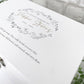 Personalised  Wreath Keepsake White Wooden Memory Box - 3 Sizes (22cm | 27cm | 30cm)