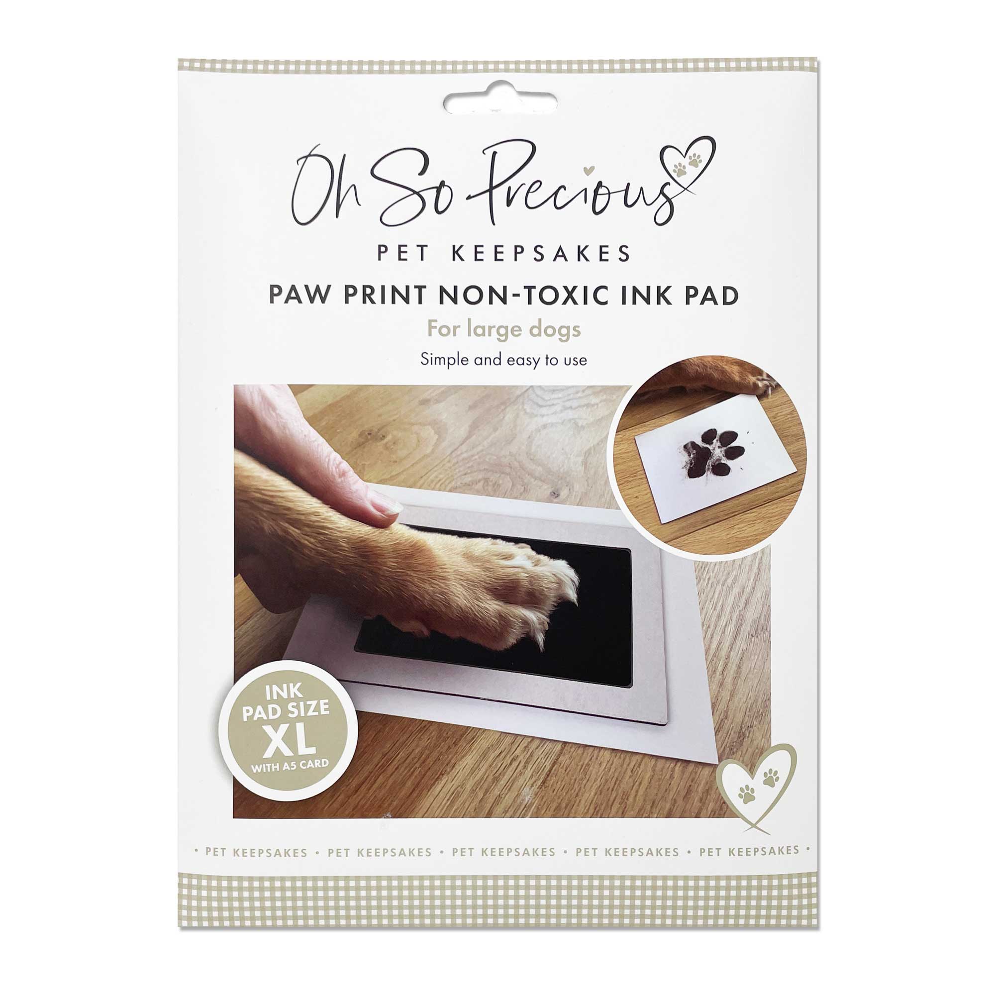 Pet Paw Print Ink Kit Dog Paw Print Kit Cat Paw Print Kit