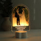 Personalised Free Text & Photo Upload Acrylic LED Colour Changing Light