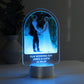 Personalised Free Text & Photo Upload Acrylic LED Colour Changing Light