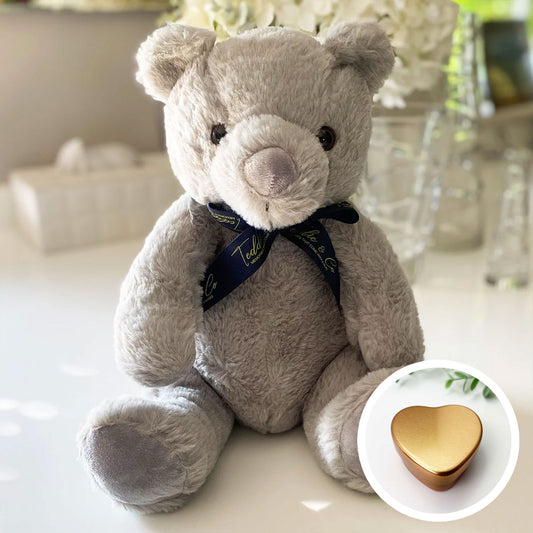 Ashes Keepsake Memory Grey Bear