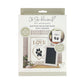 Paw Print Ink Picture Frame With 2 Designs + Ink Pad