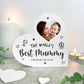 Personalised The World's Best Mum White Freestanding Heart