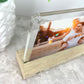 Personalised Couples Names Wooden Base 6x4" Photo Frame