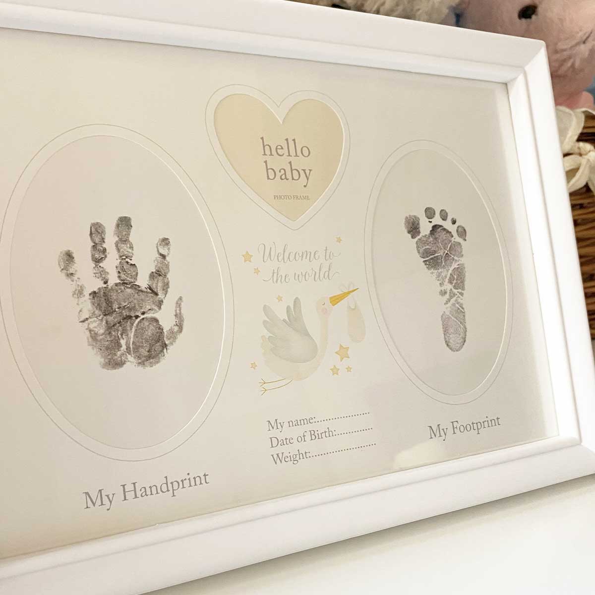 Hand and best sale footprint frame