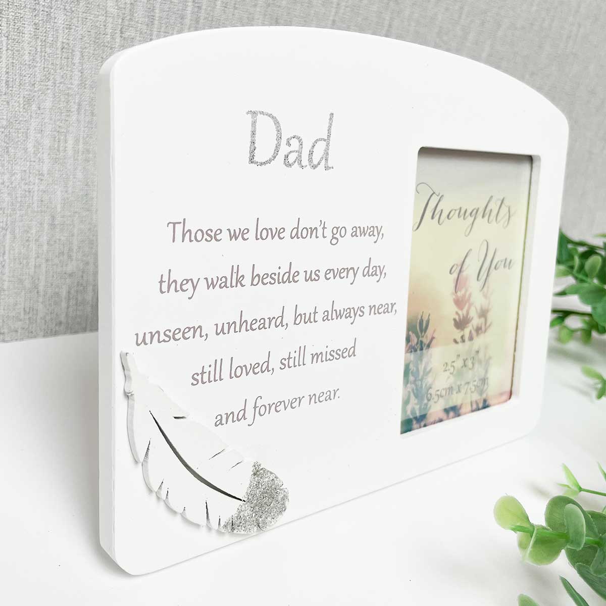 Memorial picture frames for 2024 dad