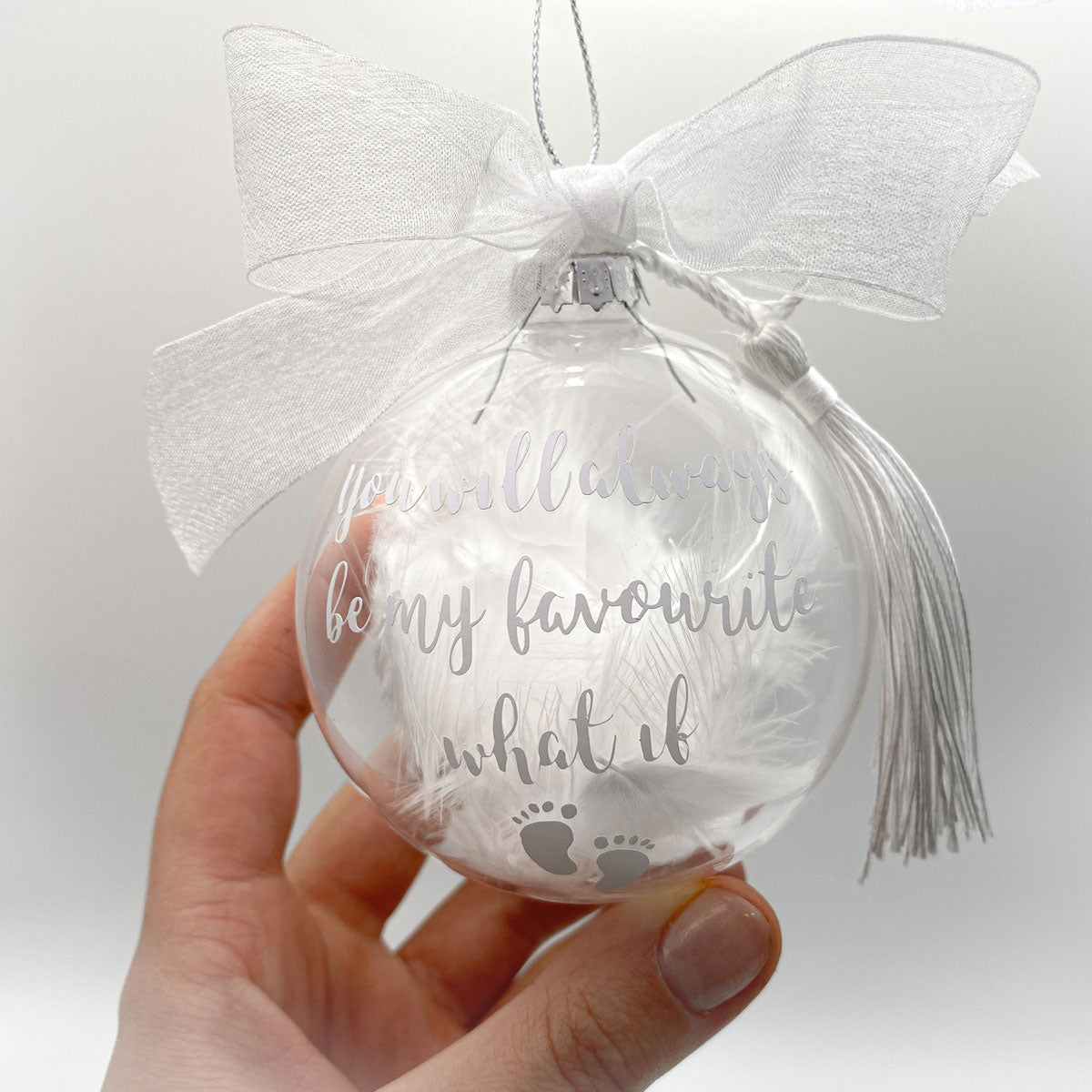 Angel best sale baby bauble