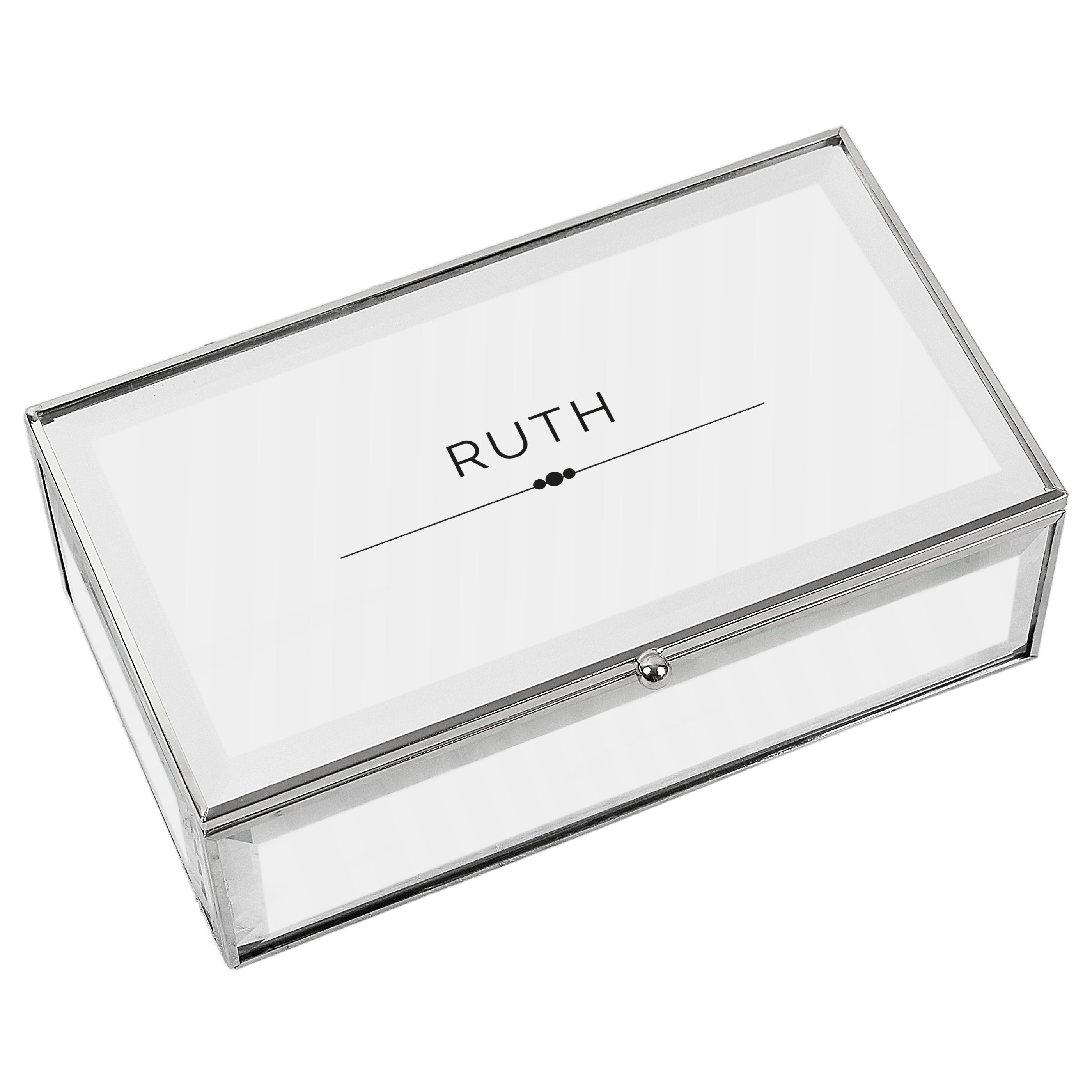 Engraved jewellery sale boxes