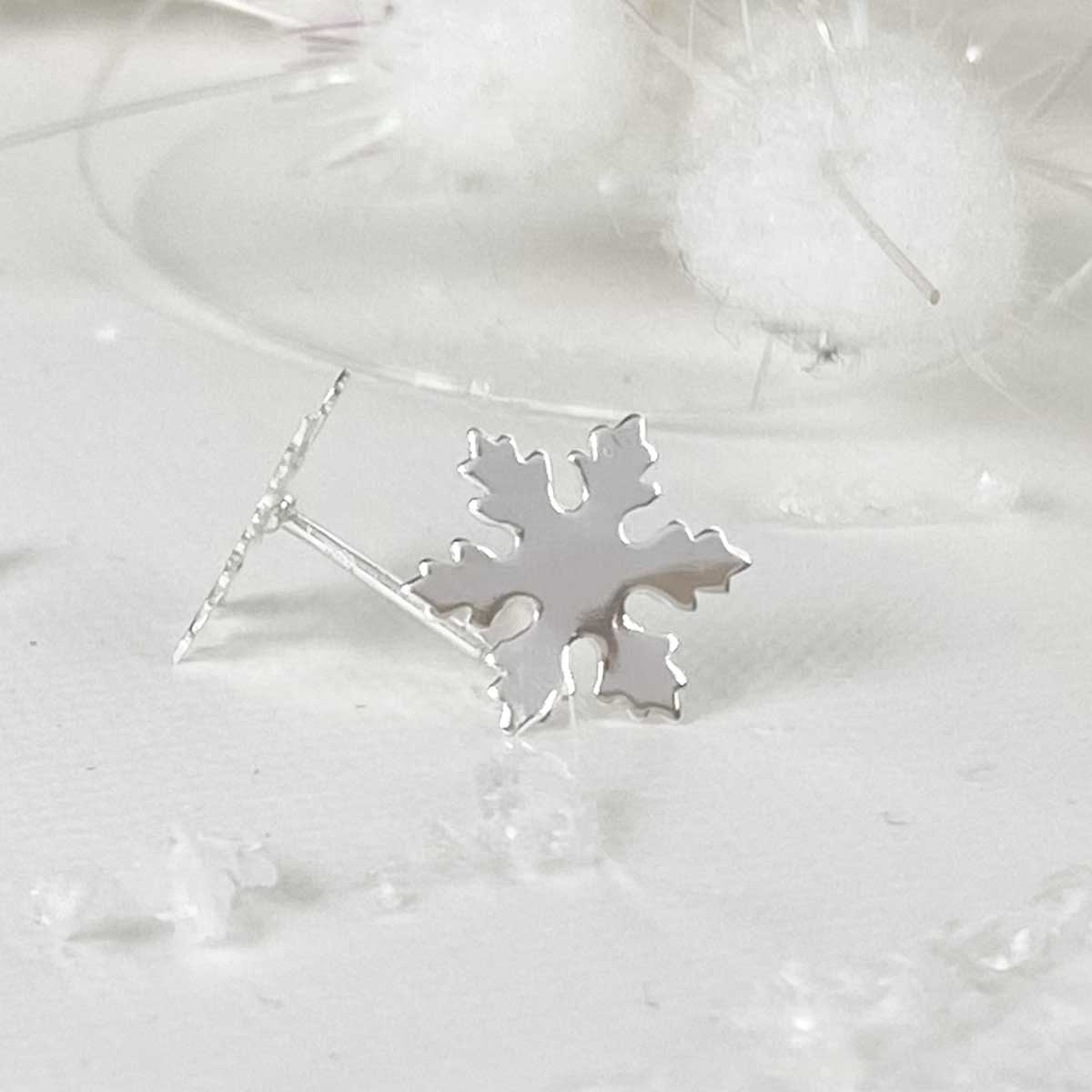 Sterling silver snowflake on sale ornaments