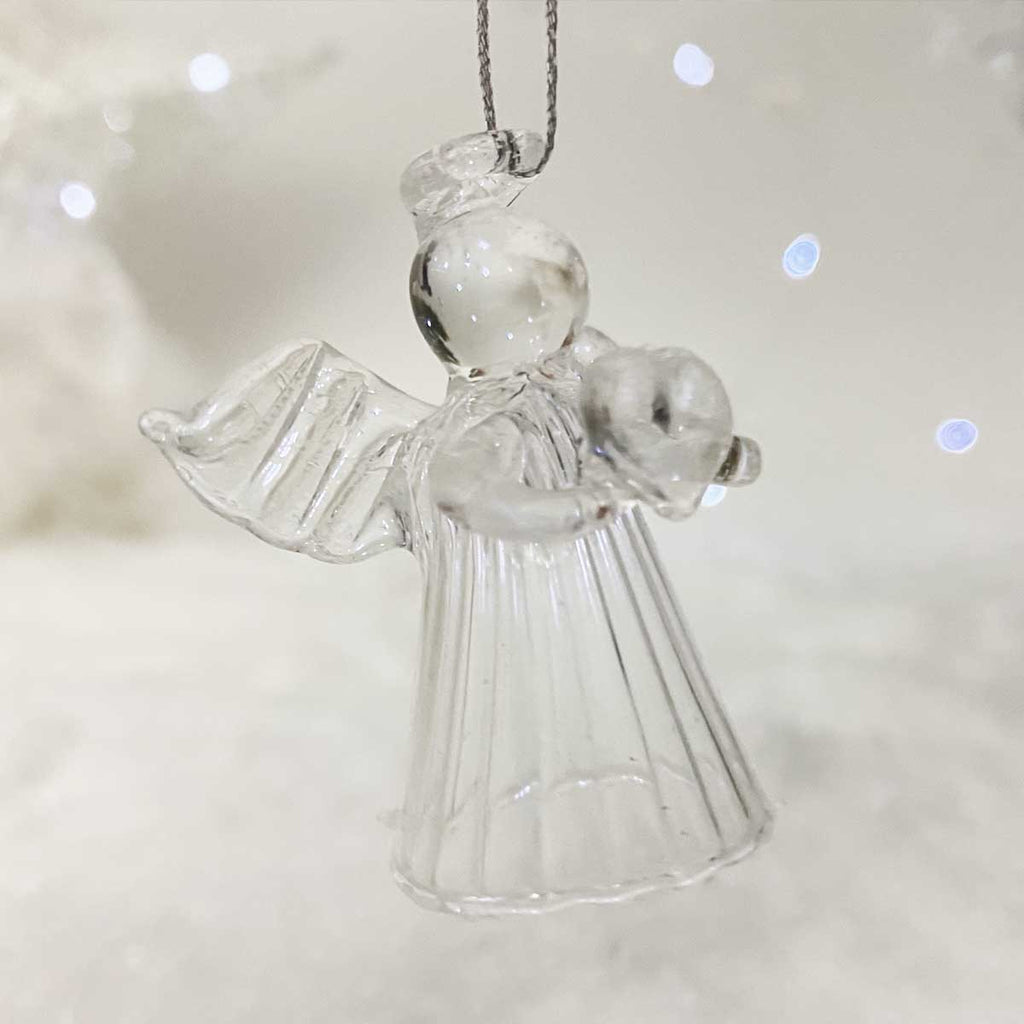 Glass Angel Hanging Ornament – The Lovely Keepsake Company