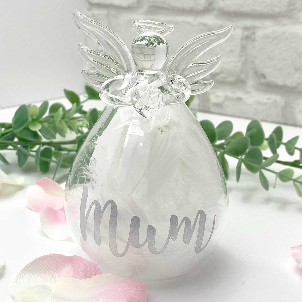 Mum store angel ornament